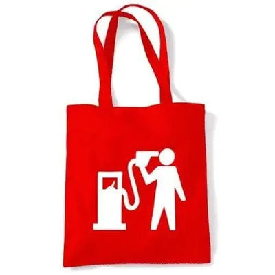Banksy Petrol Head Shoulder Bag Red