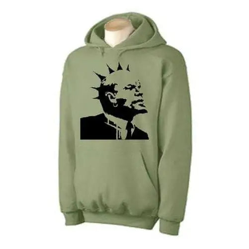 Banksy Punk Lenin Hoodie S / Khaki