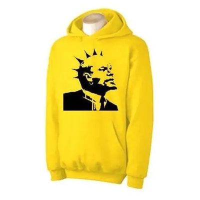 Banksy Punk Lenin Hoodie S / Yellow