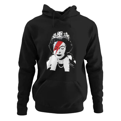 Banksy Queen Bitch Hoodie - S / Black - Hoodie