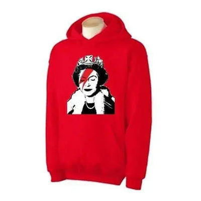 Banksy Queen Bitch Hoodie S / Red