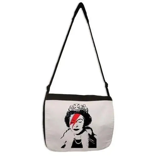 Banksy Queen Bitch Laptop Messenger Bag