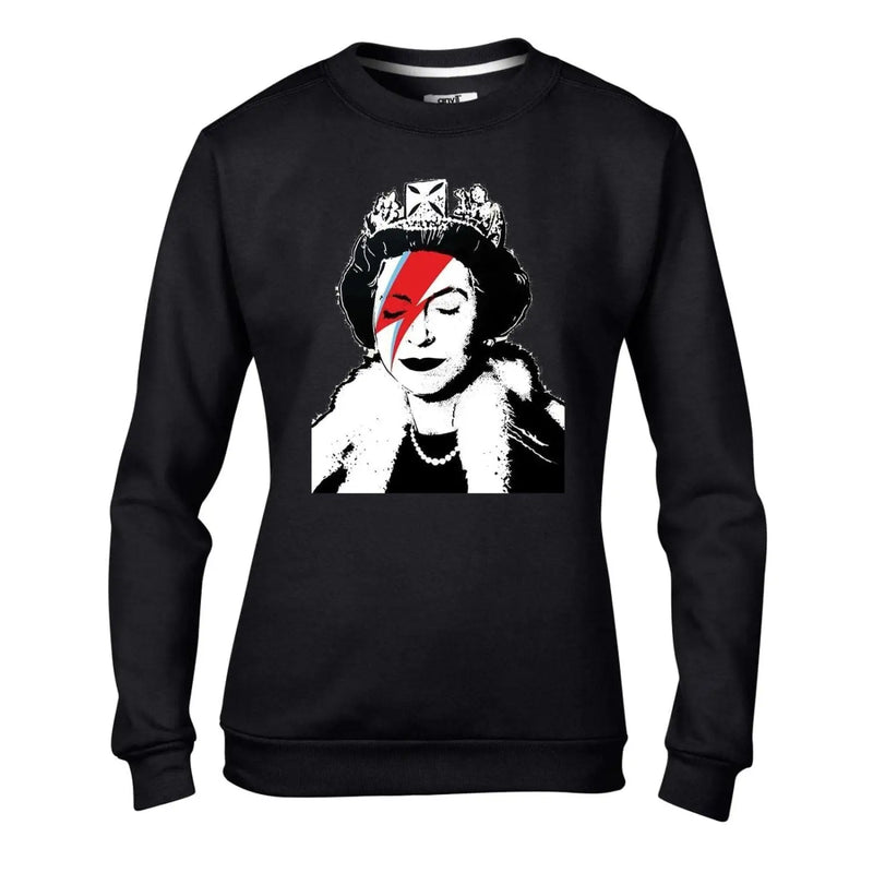 Banksy Queen Bitch Ziggy Stardust Women&