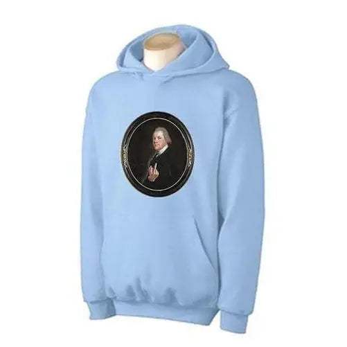 Banksy Rude Lord Hoodie XXL / Light Blue