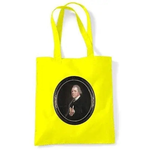 Banksy Rude Lord Shoulder bag Yellow