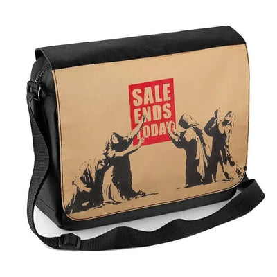 Banksy Sale Ends Today Laptop Messenger Bag