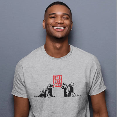 Banksy Sale Ends Today Mens T-Shirt