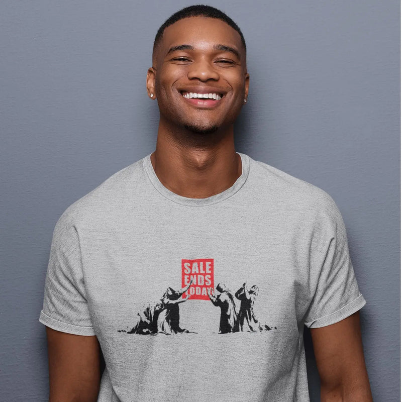 Banksy Sale Ends Today Mens T-Shirt