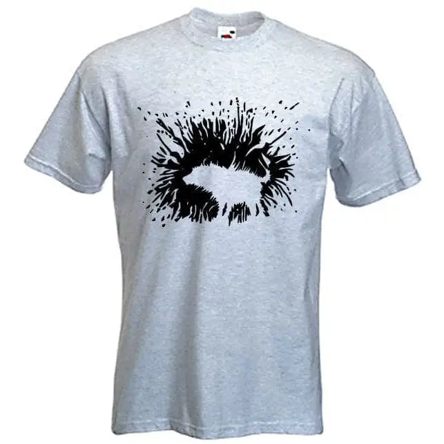 Banksy Shaking Dog T-Shirt S / Light Grey