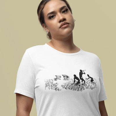 Banksy Shopping Trollies Women's T-Shirt