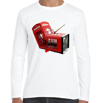 Banksy Telephone Box Long Sleeve T-Shirt