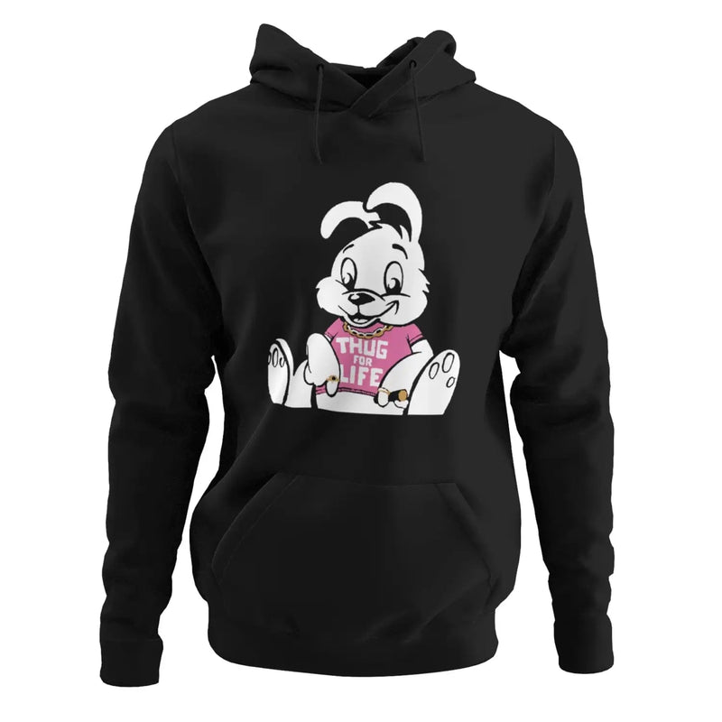 Banksy Thug For Life Rabbit Hoodie - M - Hoodie