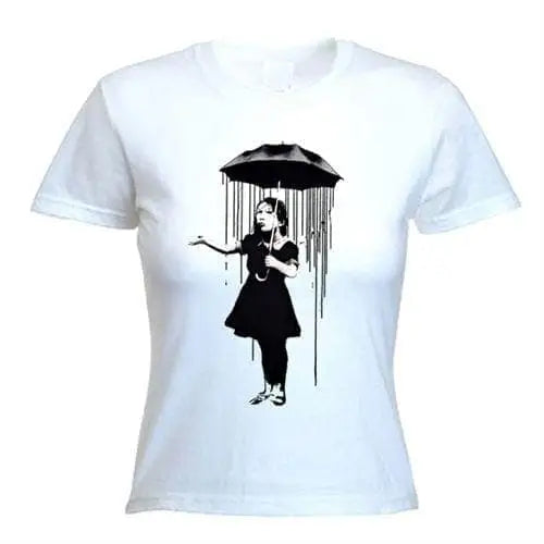 Banksy Umbrella Girl Nola Women&