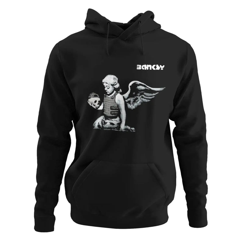 Banksy Winged Cherub Hoodie - XXL - Hoodie