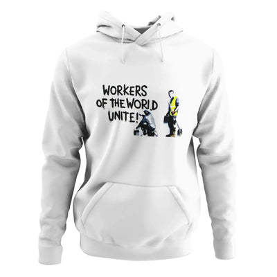 Banksy Workers Of The World Unite Hoodie - L - Hoodie