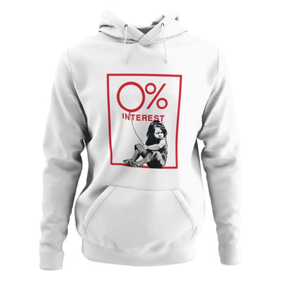 Banksy Zero Percent Interest Hoodie - S - Hoodie