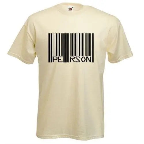 Barcode PERSON T-Shirt Cream / L