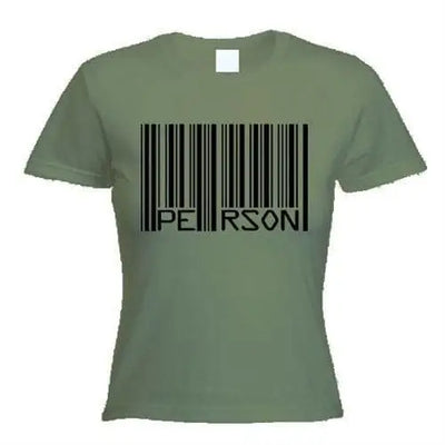 Barcode PERSON Womens T-Shirt M / Khaki