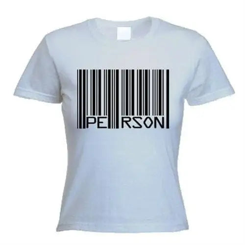 Barcode PERSON Womens T-Shirt M / Light Grey