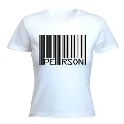 Barcode PERSON Womens T-Shirt M / White