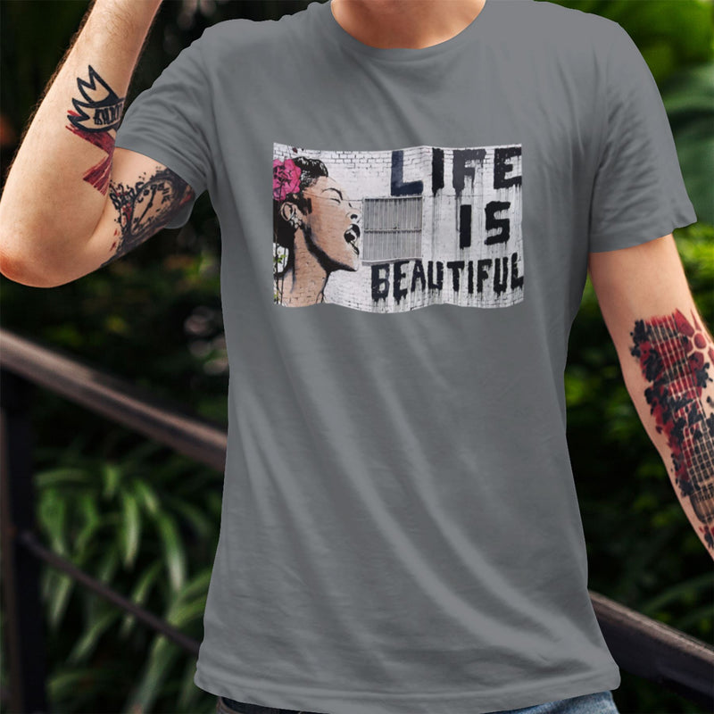 Banksy Life is Beautiful Men&