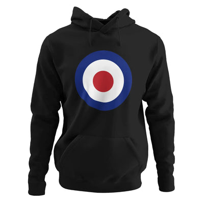 Black Mod Target Hoodie - M - Hoodie