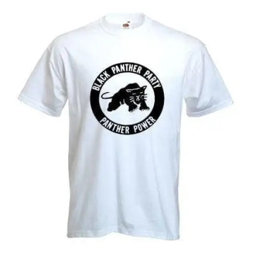 Black Panther Peoples Party T-Shirt M / White