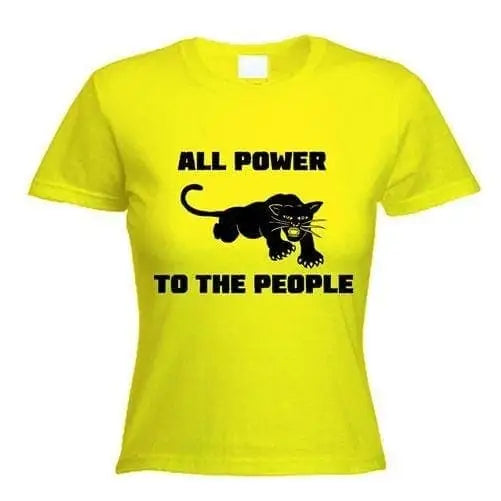 Black Panther Power To The People Women&