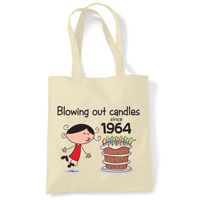 Blowing Out Candles Since 1964 60th Birthday Tote Bag - Tote