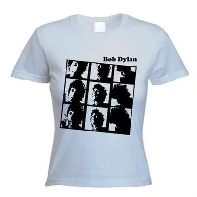 Bob Dylan Photo Women's T-Shirt XL / Light Grey