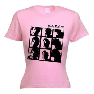 Bob Dylan Photo Women's T-Shirt XL / Light Pink
