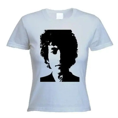Bob Dylan Portrait Women's T-Shirt XL / Light Grey