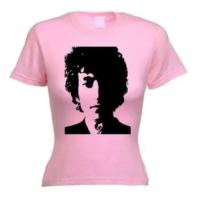 Bob Dylan Portrait Women's T-Shirt XL / Light Pink