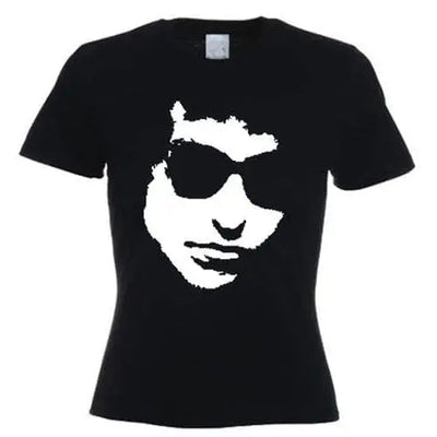 Bob Dylan Silhouette Women's T-Shirt L / Black
