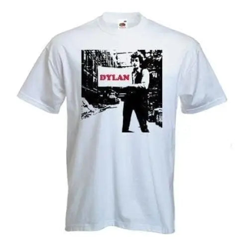 Bob Dylan Subterranean Homesick Blues T-Shirt L / White