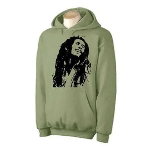 Bob Marley Dreadlocks Hoodie XL / Khaki