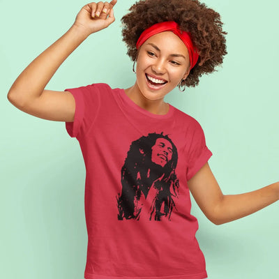 Bob Marley Dreadlocks Women’s T-Shirt - Womens T-Shirt