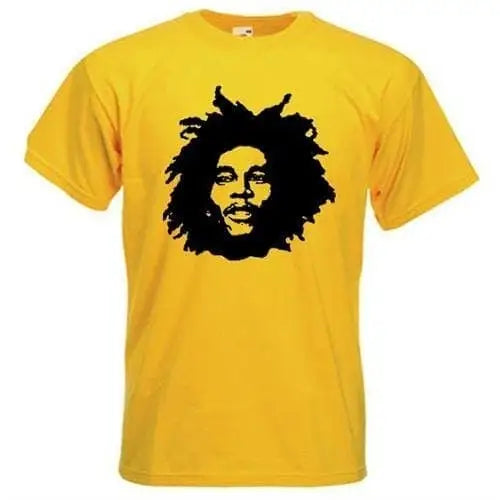 Bob Marley Natty Mens T-Shirt Yellow / XXL