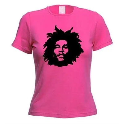 Bob Marley Natty Women's T-Shirt L / Dark Pink