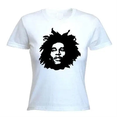 Bob Marley Natty Women's T-Shirt L / White