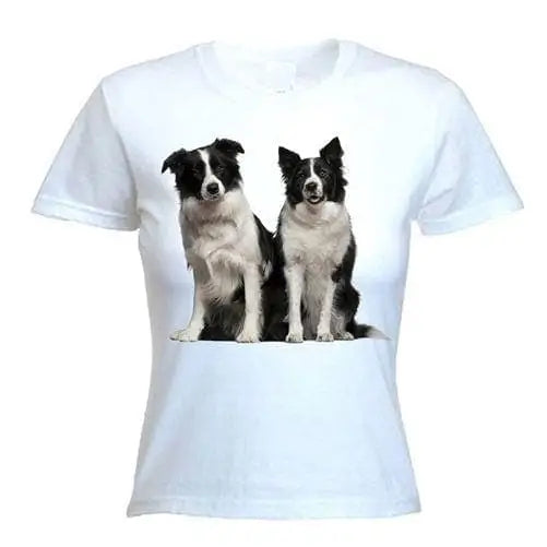 Border Collies Womens T-Shirt