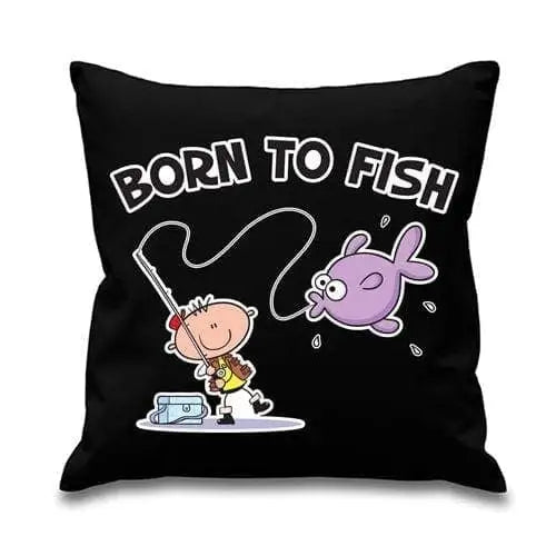 Born To Fish Angling Cushion Black