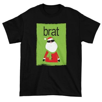 Brat Santa Men’s Christmas T-Shirt - Charli XCX Brat