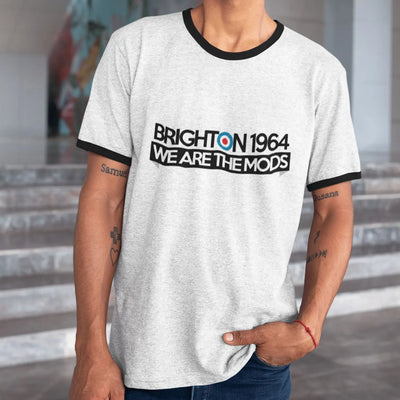 Brighton 1964 We are The Mods Ringer T-Shirt