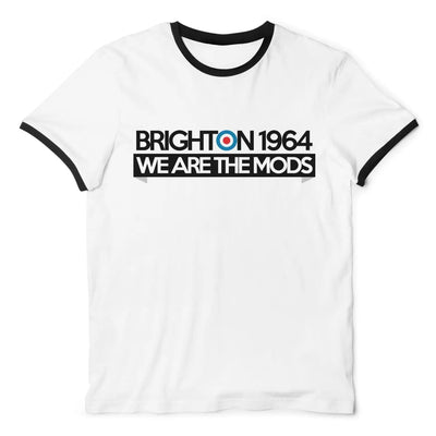 Brighton 1964 We are The Mods Ringer T-Shirt XXL