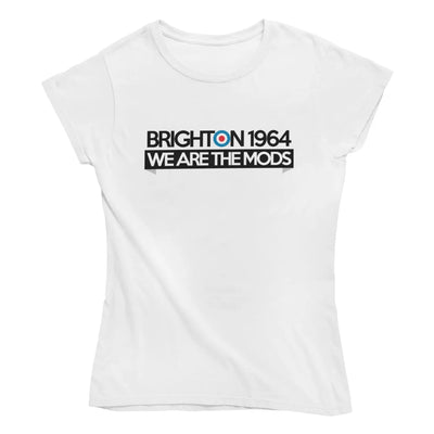 Brighton 1964 We are The Mods Women’s T-Shirt - M / White -