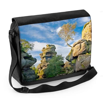 Brimham Rocks North Yorkshire Laptop Messenger Bag