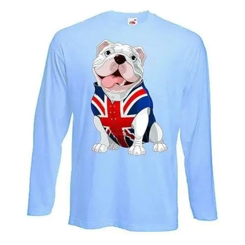 British Bulldog UJ Waistcoat Long Sleeve T-Shirt XL / Light Blue