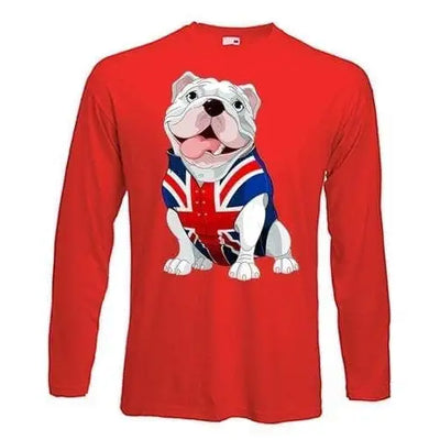 British Bulldog UJ Waistcoat Long Sleeve T-Shirt XL / Red