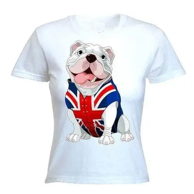 British Bulldog UJ Waistcoat Women's T-Shirt M / White